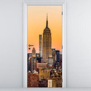 Fototapet penrtu ușă - New York (95x205cm)