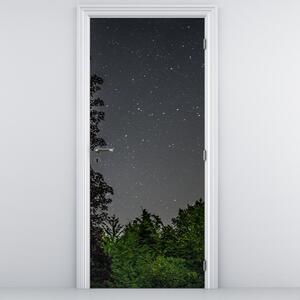 Fototapet pentru ușă - Cerul noaptea (95x205cm)