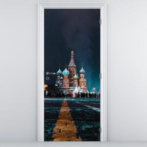 Fototapet pentru ușă - Construcții în Rusia (95x205cm)