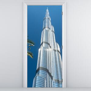 Fototapet pentru ușă - Burj Khalifa (95x205cm)