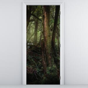 Fototapet pentru ușă - Pădurea misterioasă (95x205cm)