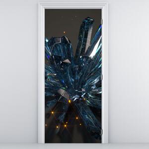 Fototapet pentru ușă - Cristal (95x205cm)