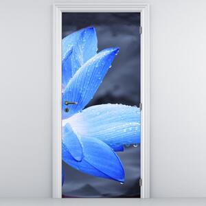 Fototapet pentru ușă - floare în prim plan (95x205cm)