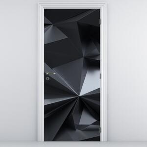 Fototapet pentru ușă - Abstract geometric (95x205cm)