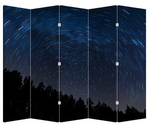 Paravan - cerul nocturn (210x170 cm)