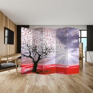 Paravan - Pomul roșu (210x170 cm)