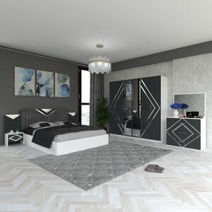 Dormitor Porto Gri 180x200