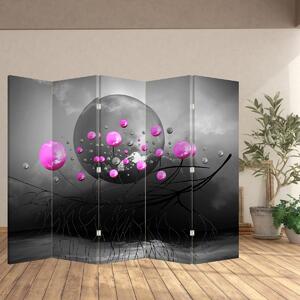 Paravan - Bile roz (210x170 cm)