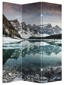 Paravan - Lacul iarna (126x170 cm)