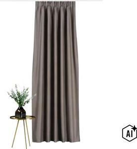 Draperie cu rejansă Solevito Solar gri 250x260 cm