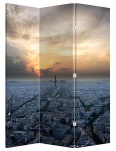 Paravan - Paris din înâlțime (126x170 cm)