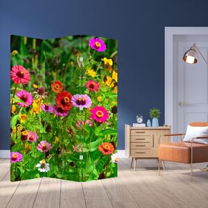 Paravan - Flori de luncă (126x170 cm)