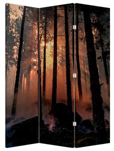 Paravan - Pădure întunecată (126x170 cm)