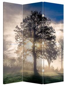 Paravan - Copac în ceață (126x170 cm)