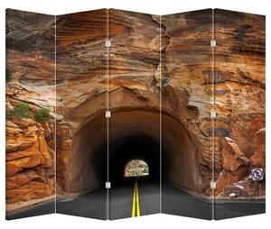 Paravan - Tunel în stâncă (210x170 cm)