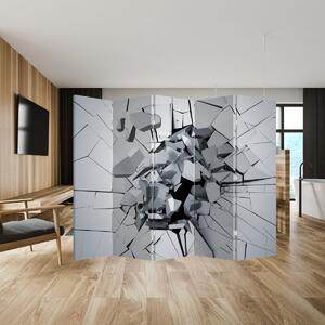 Paravan - Abstracție 3D (210x170 cm)