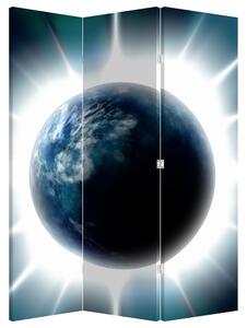 Paravan - Planeta iluminată (126x170 cm)