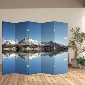 Paravan - Munți și reflectarea lor (210x170 cm)
