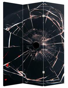 Paravan - Abstract cu sticla spartă (126x170 cm)