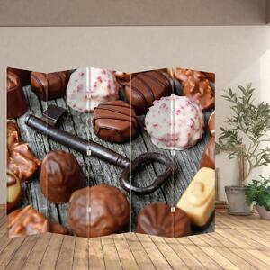 Paravan - Ciocolată și chei (210x170 cm)