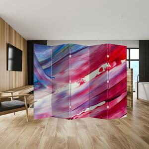 Paravan - Culorile rozalbaste (210x170 cm)