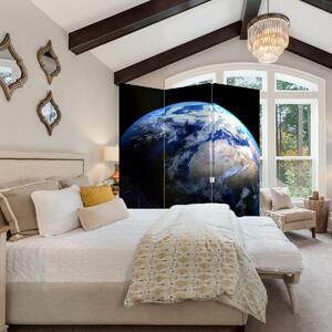 Paravan - Planeta Pământul (126x170 cm)