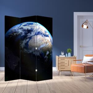Paravan - Planeta Pământul (126x170 cm)