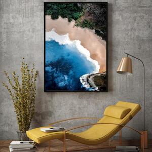 Poster - Ocean, nisip, faleze (A4)