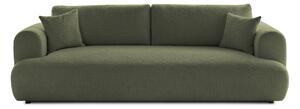 Canapea Extensibilă 3 locuri NOA, cu ladă depozitare, 244x108x80 cm, Verde-Anthology