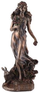 Statueta zeita nordica Ostara , zeita primaverii 27cm
