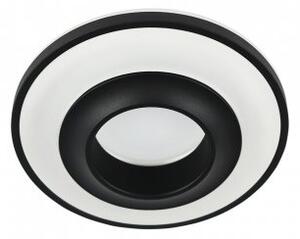 Spot incastrat 1 bec GU10 BEGONVIL negru Horoz