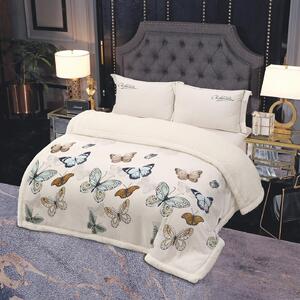Patura pufoasa cu blanita, groasa 2.3 kg, 200x230 cm, PMB07