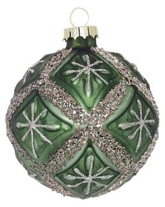 Ornament de Crăciun din sticlă Diamond - Green Gate