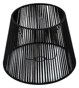 Abajur de exterior cu frânghie neagră IP54 40/28/30 - Jayla