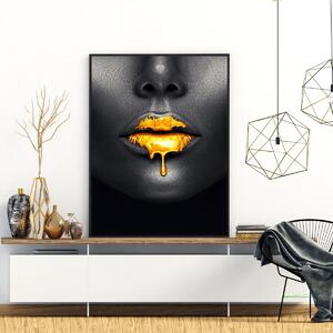 Poster - Buze de femeie (A4)