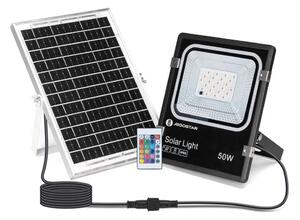 Proiector LED RGB solar dimabil Aigostar LED/50W/3,2V IP66 + telecomandă