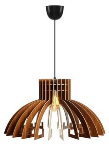 Lustră pe cablu 1xE27/60W/230V maro d. 39 cm