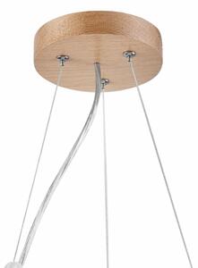 Lustră LED pe cablu Brilagi CARVALHO 2xE27/60W/230V stejar d. 37 cm