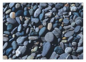 Tabloul cu pietre pe plajă (70x50 cm)