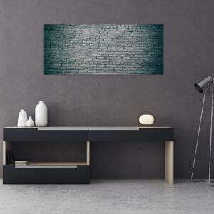 Tabloul cu perete din cărămidă (120x50 cm)