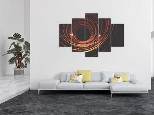 Tabloul cu linii abstracte (150x105 cm)
