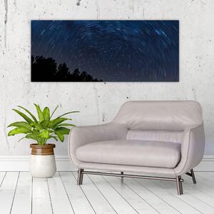 Tabloul cu cerul nocturn (120x50 cm)