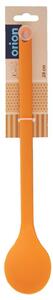Lingură rotundă din silicon Orion ORANGE, 28 cm