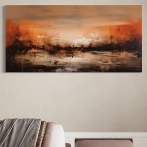 Tablou Canvas Premium LuxCanva® A1610, Lumina Si Intuneric , Room, Decorativ, Peisaj Abstract, Dormitor, Culori Vibrante