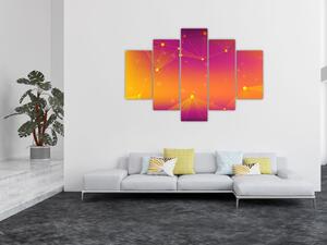 Tabloul modern colorat (150x105 cm)