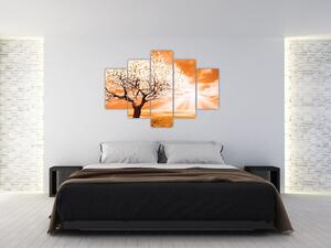 Tabloul cu pomul portocaliu (150x105 cm)