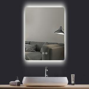 Oglinda dreptunghiulara cu iluminare LED si dezaburire Fluminia, Morris Ambient