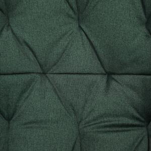 Fotoliu de design, material textil Velvet verde, FEDRIS Verde
