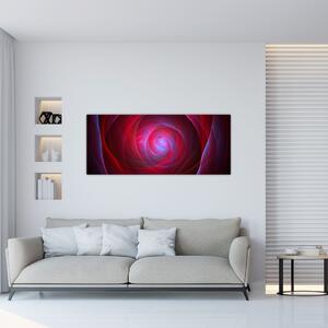Tabloul abstract cu ochi (120x50 cm)