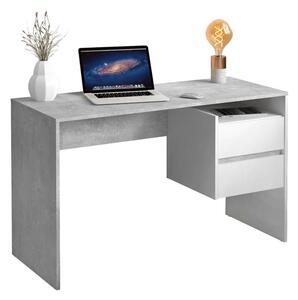 Z0ND0 Masă PC Titanes (beton + alb) . 1116530